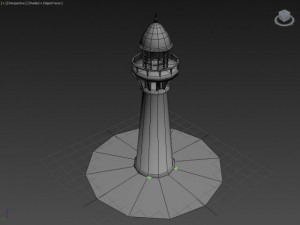 guard tower Model 3D