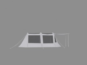 camp tent 3D Модель