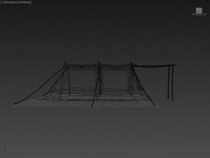 camp tent 3D Модель