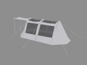 camp tent 3D Модель