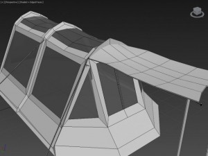 camp tent 3D Модель