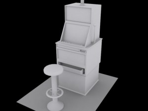 slot machine Model 3D