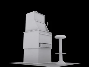 slot machine Modello 3D
