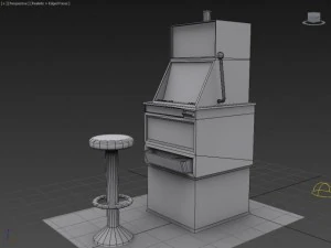 slot machine Modello 3D