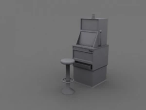 slot machine Modello 3D
