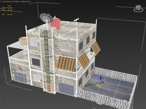 edificio Modello 3D