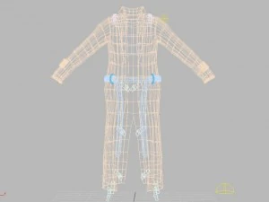 man jacket 3D Model