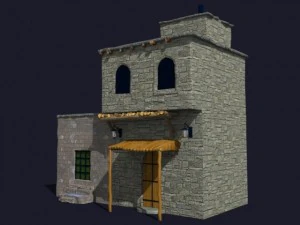 old arab house 1 3D Model