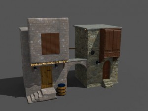old arab house2 Model 3D