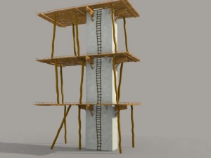 scaffolding Model 3D