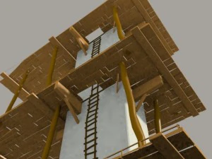 scaffolding 3D Model