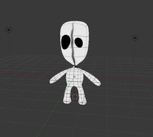 stickman 3D 模型 .c4d .max .obj .3ds .fbx .stl .blend