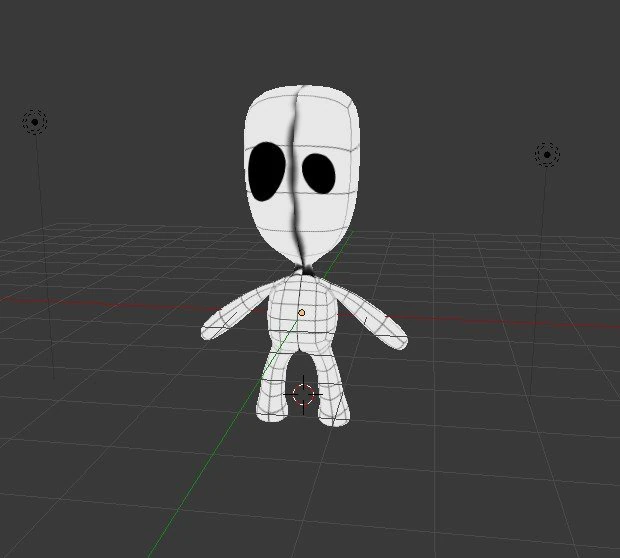 stickman 3D Model .c4d .max .obj .3ds .fbx .stl .blend 