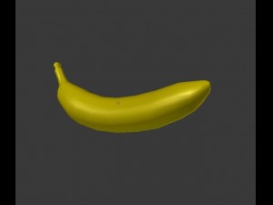 banana Modèle 3D