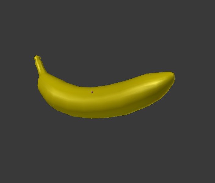 Banana Free 3d Model In Cartoon 3dexport