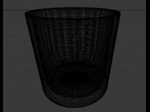 crystal glasses 3D Model
