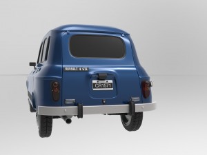 renault 4 - car Modèle 3D