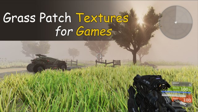 grass patch textures 3D 模型 .c4d .max .obj .3ds .fbx .stl .blend 