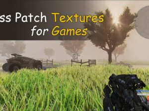 grass patch textures 3D Model