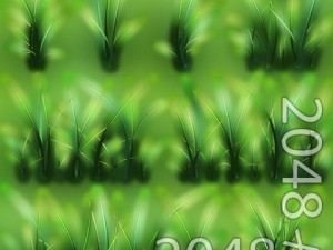 grass patch textures 3D 模型