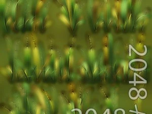 草パッチのテクスチャ 3Dモデル