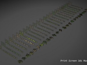 grass patch textures 3D 模型