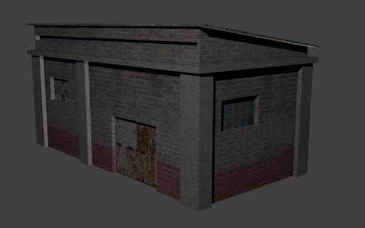 house low poly 3D Model .c4d .max .obj .3ds .fbx .stl .blend 