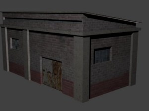 house low poly Model 3D