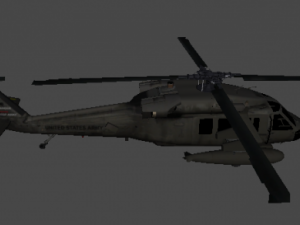 uh60with all tex Modèle 3D