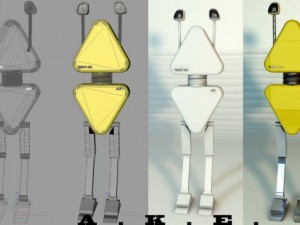 tribot1 3D मॉडल