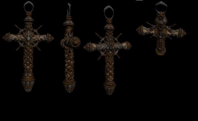 deathproofcross 3D Модель .c4d .max .obj .3ds .fbx .stl .blend