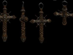 죽음의 십자가 3D 모델