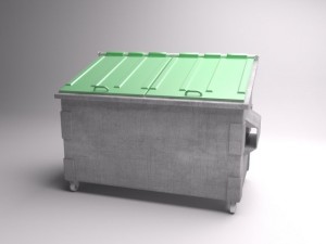dumpster 3D Модель