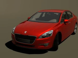 peugeot 508 3D Model