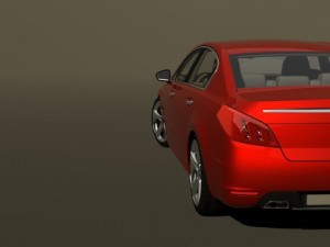peugeot 508 3D Model