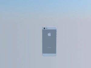 iphone5 beyaz 3D Model