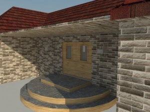 Zuhause i u j 3D Modell