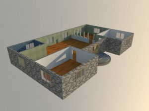 home i u j Modello 3D