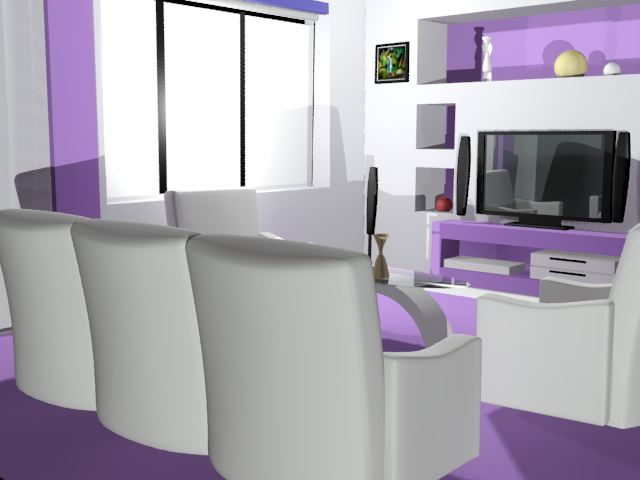 living room 3D Model .c4d .max .obj .3ds .fbx .stl .blend 