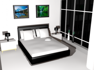 bedroom 3D Модель