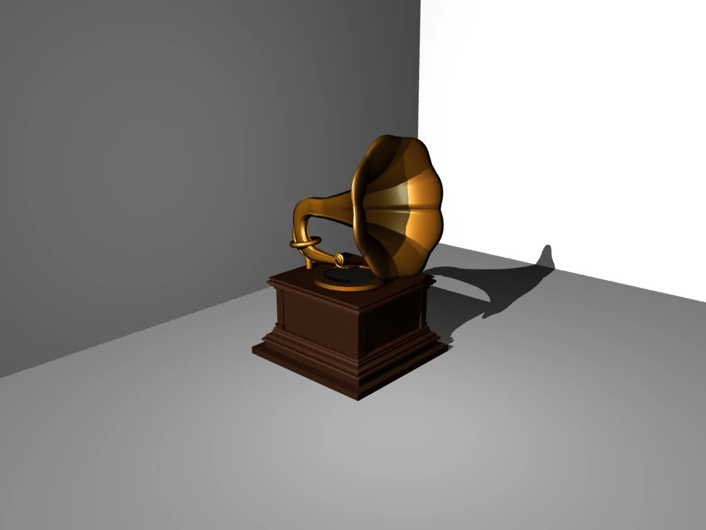 old radio 3D Model .c4d .max .obj .3ds .fbx .stl .blend 