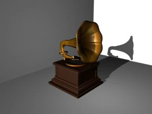old radio 3D Model