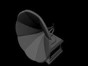 old music player 3D Model
