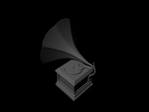 old music player 3D Model