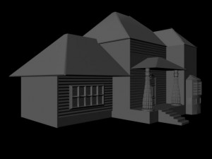 house Modèle 3D