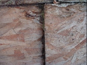 old oriented strand board  package textures CG Textures