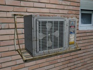 air conditioner rust  game ready 3D Model