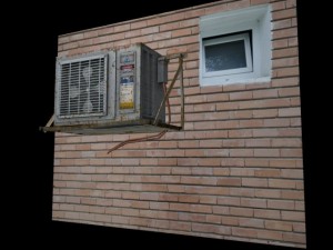 air conditioner rust  game ready 3D Модель