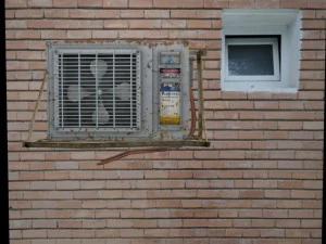 air conditioner rust  game ready 3D Model
