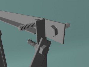 air conditioner rust  game ready 3D Модель